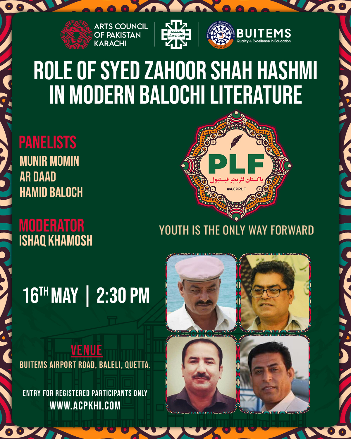 ballet-549617 Role of Syed Zahoor Shah Hashmi in Modern Balochi Literature